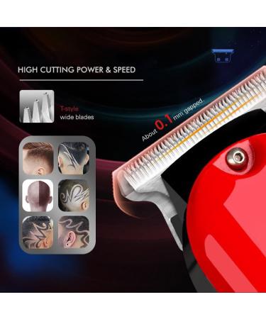Buy Professional Rechargeable Hair Clippers & T-Wide Blade Trimmers for Men - Gray Electric Hair Clippers - International Shipping Available - Buy Online on GoSupps.com
