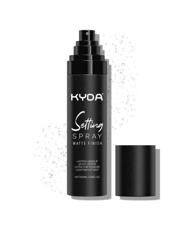 KYDA Makeup Setting Spray Ultra Fine Lightweight Setting Mist Lasting Oil Control Makeup Finish Quick Drying Formula Face Makeup Fixer Spray for All Skin 3.38 Fl Oz