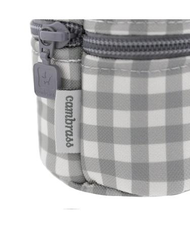 Cambrass Pacifier Bag Abril - 8.5x8.5x11 cm | Stylish & Practical Travel Accessory for Moms | International Shipping Available - Buy Online on GoSupps.com