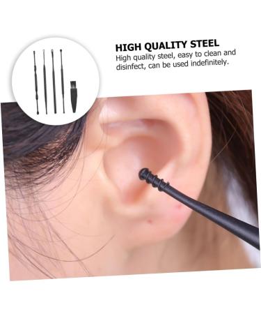 Healvian Stainless Steel Ear Cleaner Spring Tool Set - Ear Wax Removal Kit for Gentle and Effective Cleaning - Buy Online on GoSupps.com