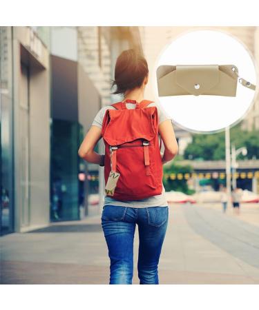 Shop Artibetter Yellow Leather Glasses Bag Set - Portable Sunglasses Case Holder - Stylish & Functional - Buy Online on GoSupps.com