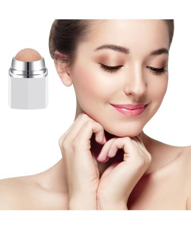 2-Piece Oil Absorbing Face Roller Set | Volcanic Stone Facial Scooter for Oily Skin Care - Buy Online on GoSupps.com