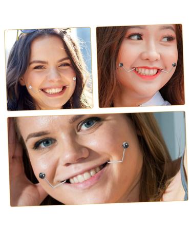 2 Pairs Dimple Trainer - Portable Facial Exerciser & Marker | Copper Dimple Creator | Assorted Colors - Buy Online on GoSupps.com