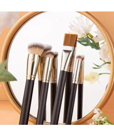 CISKHQR Set of 4 make-up brushes concealer brushes foundation brushes with soft synthetic fibre for concealer liquid foundation - Buy Online on GoSupps.com
