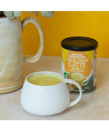 Boisson instantan e - Golden Latt Vanille bio - Buy Online on GoSupps.com