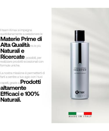 Kmax Stimulating Shampoo Stimulating shampoo with strong anti-hair loss and hair regrowth stimulation action - 250 ml format - Buy Online on GoSupps.com