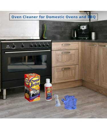 Oven Brite Complete Oven Cleaner Kit | 500 ML Bottle Bag & Gloves Included (1) - Buy Online on GoSupps.com