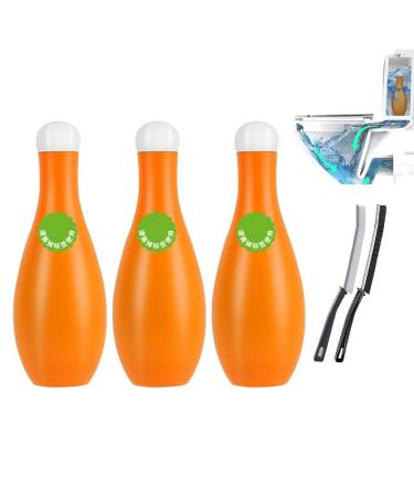 Bowling Blue Bubble Toilet Bowl Cleaner Toilet Fresheners Toilet Fresheners Deodorizing & Descaling Long-Lasting Against Tough Stains (Color : 3pcs)