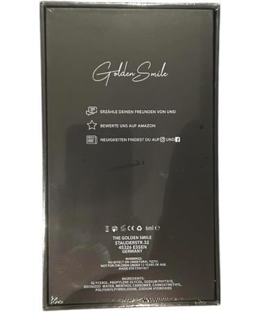 The Golden Smile |Kit de blanchiment dentaire professionnel avec poudre de charbon actif naturel - Buy Online on GoSupps.com