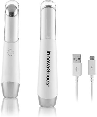 Innovagoods Electrical Eye Massager - Anti-Wrinkle & Anti-Aging Device for Dark Circles & Eye Bags with Phototherapy & Thermotherapy - Buy Internationally - Buy Online on GoSupps.com
