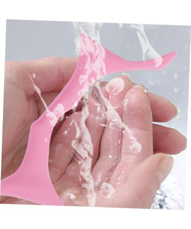 Housoutil Silicone Molds Silicone Makeup Stencil Brow Shaping Template Beauty Tools Eye Protection Miss 17.3x5.9cm Pink - Buy Online on GoSupps.com