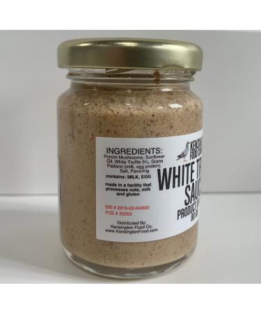 King Kenzo White Truffle Sauce - Premium Italian Truffle Infused Gourmet Sauce - Buy Online on GoSupps.com