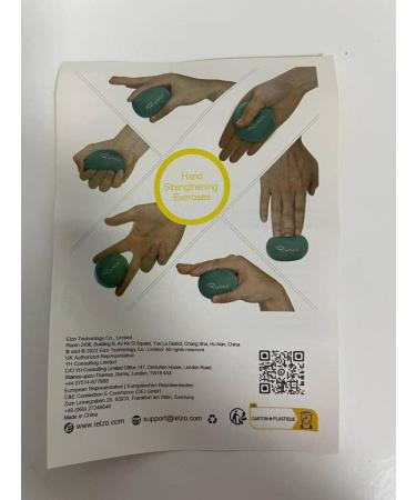 Ryaco Hand Therapy Exercise Stress Ball Bundle 3-Piece Set for Dynamic Resistance & Grip Strengthening Therapeutic Hand Relief in Black Gray-Green & Sea Blue - Buy Online on GoSupps.com