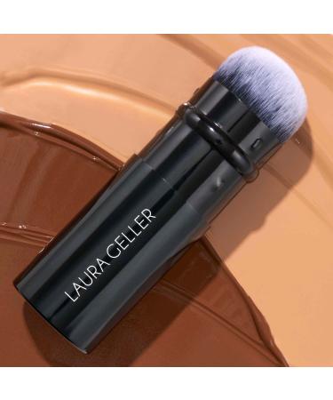 LAURA GELLER NEW YORK Retractable Airbrush Kabuki Brush - Ideal for Liquid, Cream, and Powder Face Makeup - Buy Online on GoSupps.com