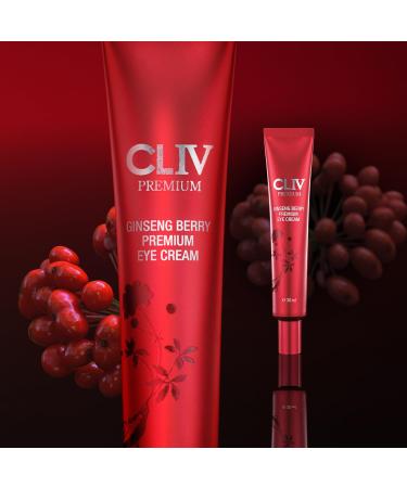 CLIV Ginseng Berry Premium Moisturizing Eye Cream with Ginseng Berry Fermentation Filtrate (Eye Cream 1.01 fl.oz) - Buy Online on GoSupps.com