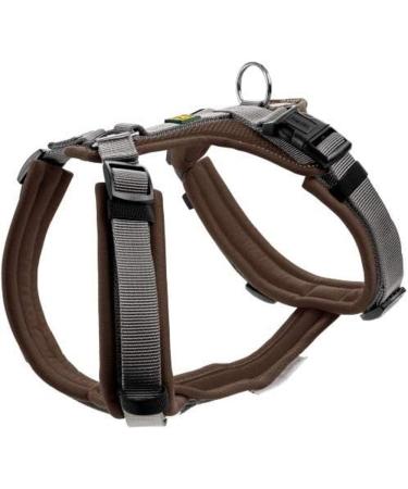 HUNTER Harness Maldon 37-53/XS-S Brown/Grey XS-S