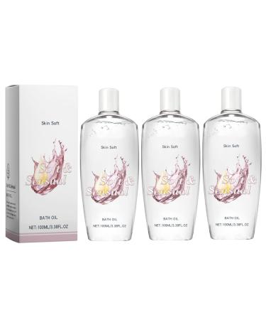 Skin So Soft Original Bath Oil for Women Skin Bath Oil so Soft & Moisturizes Skin Bath Oil for Gentle and Does Not Hurt The Skin Skin so Soft Original Bath Oil (3pcs)