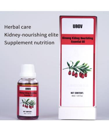Buy Ginseng Goji Berry Massage Oil for Men | Enhanced Endurance & Strength | Natural Plant Extracts | 1oz/30ml | International Shipping Available - Buy Online on GoSupps.com