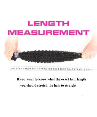 Amella Hair 8A Brazilian Curly Hair Weave 3 Bundles - 100% Virgin Kinky Curly Human Hair Extensions - Natural Black Color - 14/16/18 Inch Bundles - Buy Online on GoSupps.com