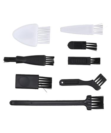 Electric Shaver Cleaning Brush Portable Shaver Cleaning Brush Set Solid 8pcs PP Sturdy for Computer Accessories
