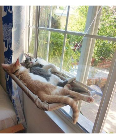 Sunny Seat Cat Window Perch Hammock | Space Saving Cat Bed | Size 55x35cm - Buy Online on GoSupps.com