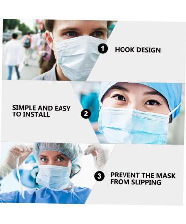 Beaupretty 10-Pack Disposable Mask Extension Hooks - Anti-Strangulation Ear Clip Accessories for Comfortable Wear - Buy Online on GoSupps.com