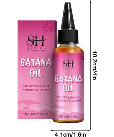  Zankie 1/3 Batana Oil for Hair Growth - 40ml - Batana Oil for Dry and Nourishing Hair - Leave-In Repair Oil - Hair Root Straightening Oil for - Buy Online on GoSupps.com