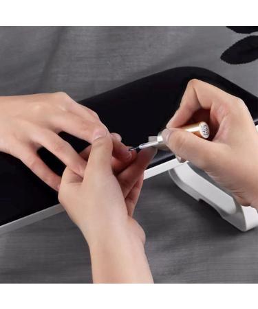 FEIlei PU Leather Nail Arm Rest Stand Washable for Manicure Nail Salon Manicure Holder - Buy Online on GoSupps.com
