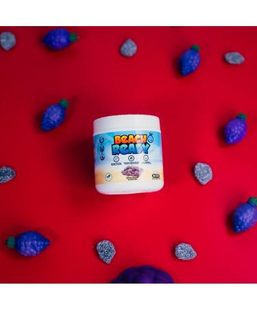 Yummy Sports Beach Ready Fat Burner Supplement - Stimulant Free Pre Workout Powder For Men & Women - Promote Weight Loss Improves Metabolism - 180g 30 Serving - Sour Grape - Buy Online on GoSupps.com