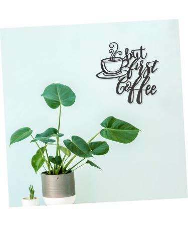 Zerodeko Coffee Letter Decoration Home Decor Wall Art Coffee Signs Mug Home Wall Decoration Wall Hanging Iron - Buy Online on GoSupps.com
