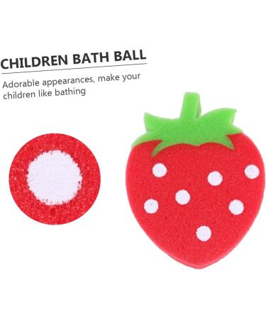 Beavorty 8 Pcs Children s Bath Balls & Natural Sponge Set | Exfoliating Body Brush for Newborns & Kids - Soft Foam Shower Loofah - Buy Online on GoSupps.com