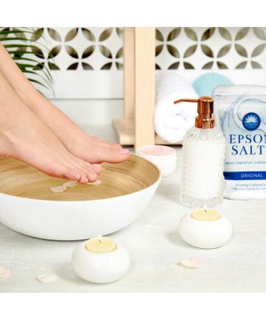 Elysium Spa Epsom Bath Salts 450g - Natural Magnesium Sulphate for Purifying, Relaxing, and Unwinding | Original Scent - Buy Online on GoSupps.com