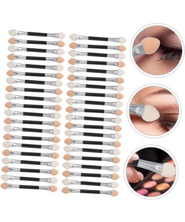 WOONEKY 40pcs Latex Eye Shadow Stick Make up Sponges Eyeshadow Foam Cosmetics Brush Aluminum - Buy Online on GoSupps.com
