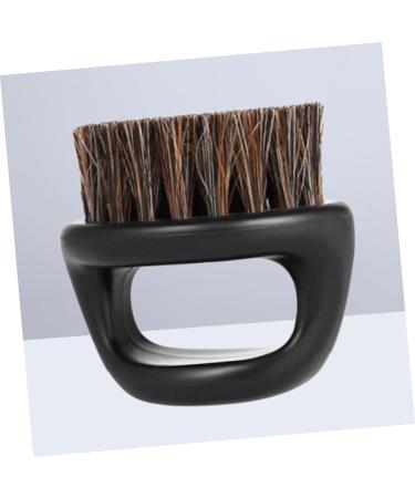 Minkissy Beard Care Brush | Wild Boar Bristle Shaving & Styling Brush for Men - Portable Beard Comb & Glass Brush - Buy Online on GoSupps.com