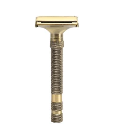 ZJchao Double Edge Security Razor - Reusable Portable Beard Cutter for Men & Women - Long Grip Designed for Precision Shaving - Buy Online on GoSupps.com