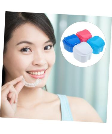 Lurrose 4-Piece Prosthesis Box with Filter Layer | Travel Storage for Artificial Teeth | Durable PP Tooth Holder & Cleaning Case - Buy Online on GoSupps.com