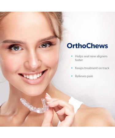 EverSmile OrthoChews | Dental Aligner Seater Chewies for Invisalign & Braces | Comfort Bite Technology | Medical Grade Silicone | 2 Pack - Buy Online on GoSupps.com