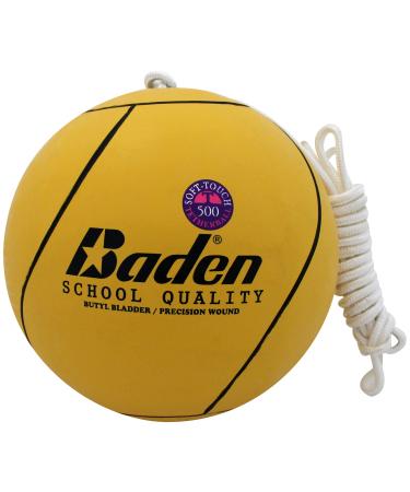 Baden School Quality Tetherball Set - Soft-Touch Tetherball Ball and Rope Tetherball with Rope