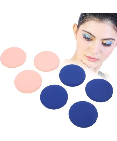 Verdant Touch 7 Pack Makeup Puff Round Soft Air Cushion Puff for Wet and Dry Use Dark Blue Pink - Buy Online on GoSupps.com