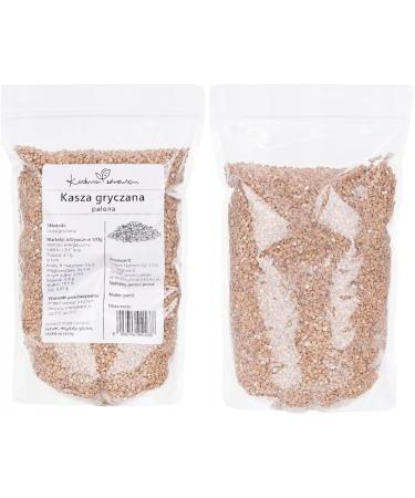  Kuchnia Zdrowia Kuchnia Zdrowia - Roasted Buckwheat Groats - Natural - High Quality - Leak-proof zip-lock bag - 1kg Doypack - Buy Online on GoSupps.com