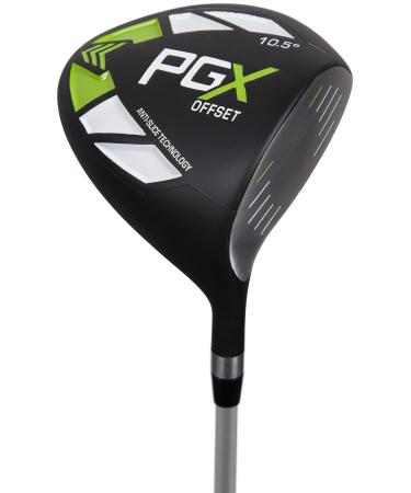 Pinemeadow Golf PGX Offset Driver (Ladies, Right Hand, Graphite, Ladies Flex) Black/Green/White