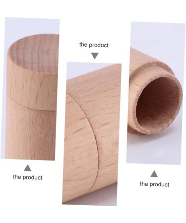 Didiseaon 1pc Lipstick Tube Makeup Samples Wood Lip Gloss Holder Natural Lipstick Blush Makeup Lip Balm Tube for Refilling Pearlescent Lipstick Stand Light the Light Plastic - Buy Online on GoSupps.com