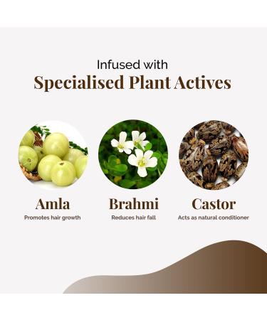 Mesliz Amla Brahmi Hair Oil for Hair Growth - 100 ML | Ayurvedic & Natural Ingredients - Buy Online on GoSupps.com