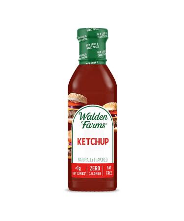 Walden Farms Ketchup 12 oz - Gluten & Sugar Free, Keto & Kosher - 2 Pack 12 Fl Oz - Buy Online on GoSupps.com