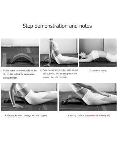 Buy ZXCV Back Massage Device - Magic Stretcher for Fitness & Lordosis Support | Spine Pain Relief & Corrector | Blue Stretch Equipment - Buy Online on GoSupps.com