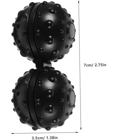 Buy Homsfou Double Lacrosse Ball & Peanut Massage Roller - Yoga Balls for Total Body Relief | Fast International Shipping - Buy Online on GoSupps.com