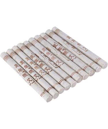 10pcs Moxa Rolls for Acupuncture - 5 Years Old Pure Moxibustion Sticks for Body Care & Massage - Buy Online on GoSupps.com