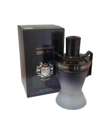 INVINCIBLE SPORT Amber fragrance for Men's Cologne 3.4 Oz EDT Eau de Toilette