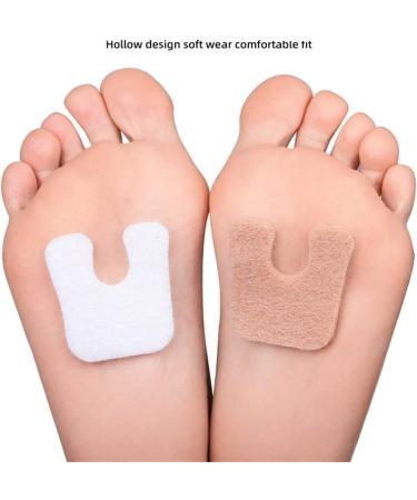 U Shaped Pads Forefoot Foot Pads Foot Cushion Keep From Rubbing On Shoes Adhesive Pads For Men And Women Foot Stone for Skin (D One Size) One Size D - Buy Online on GoSupps.com