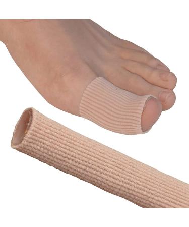 Medipaq Gel Toe Protectors - 2x 30mm wide Toe Protectors for Shoes - Big Toe Protector - Little Toe Protectors - Foam Toe Protectors for a More Comfortable Walk 2x 25mm wide